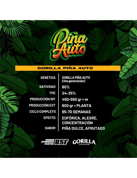 Gorilla Piña Auto X2